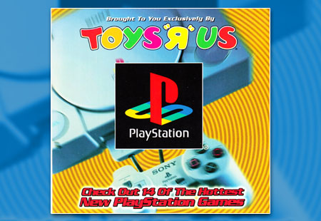 PlayStation PSX Demo Toys R Us Brought to You Exclusively By Yellow