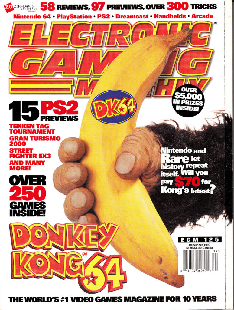 EGM Donkey Kong Issue