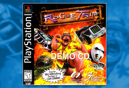 PlayStation PSX Demo Rogue Trip Retail Demo
