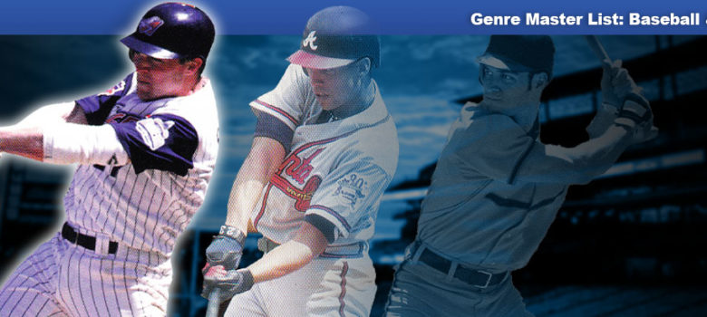 PlayStationLibrary.com's Baseball and Softball Genre Master List