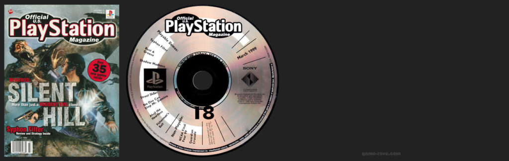 PlayStation PSX-Official-PlayStation-Magazine-Demo-Disc-18.Magazine-Release