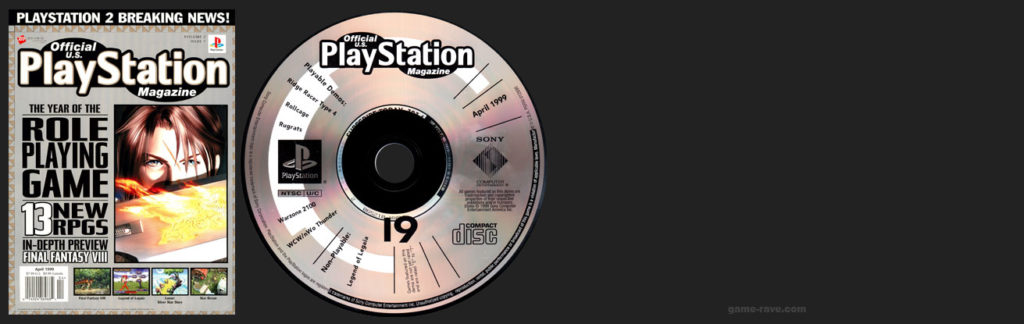 PlayStation PSX-Official-PlayStation-Magazine-Demo-Disc-19-Magazine-Release