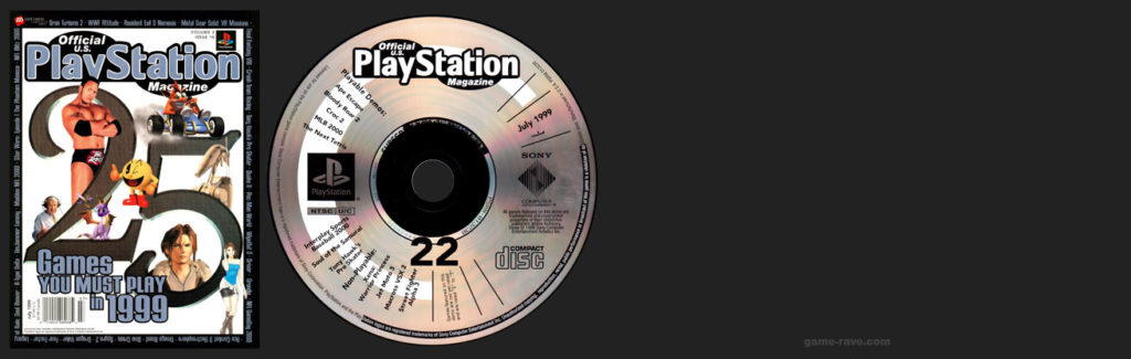 PlayStation PSX-Official-PlayStation-Magazine-Demo-Disc-22-Magazine-Release