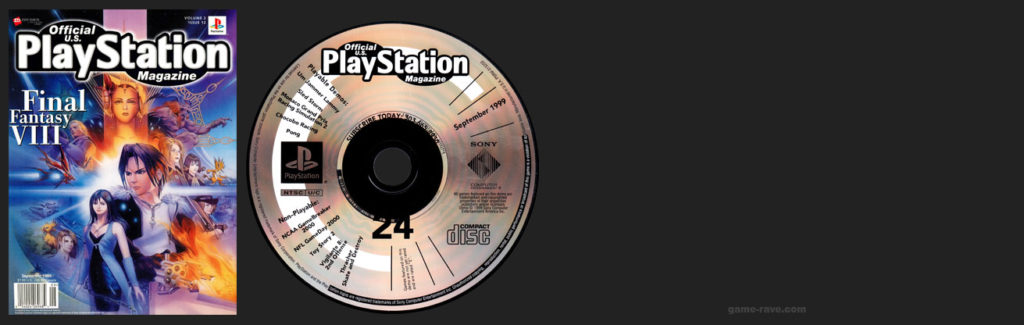 PlayStation PSX-Official-PlayStation-Magazine-Demo-Disc-24-Magazine-Release