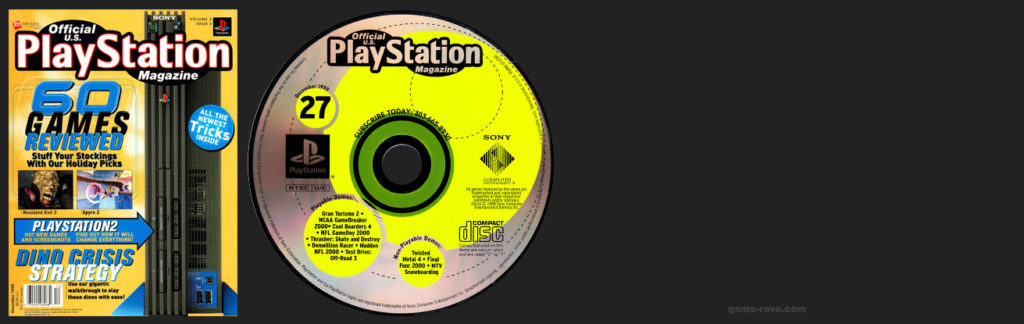 PSX-Official-PlayStation-Magazine-Demo-Disc-27-Magazine-Release