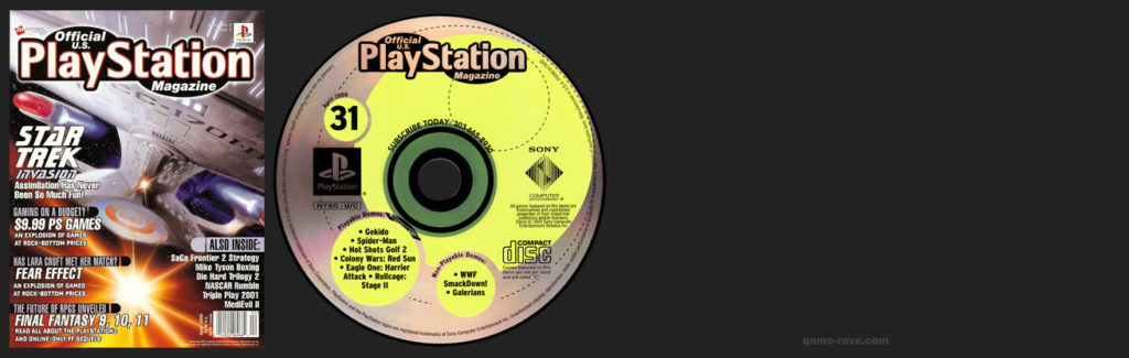 PSX-Official-PlayStation-Magazine-Demo-Disc-31-Magazine-Release