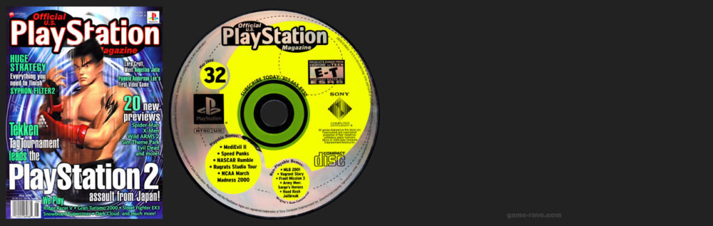 PSX-Official-PlayStation-Magazine-Demo-Disc-32-Magazine-Release