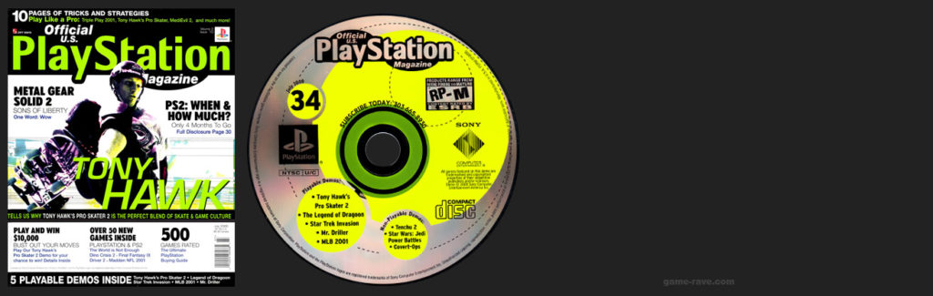PlayStation PSX-Official-PlayStation-Magazine-Demo-Disc-34.Magazine-Release