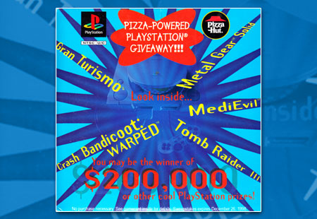 PSX PlayStation The Pizza Hut – Pizza Powered PS Giveaway