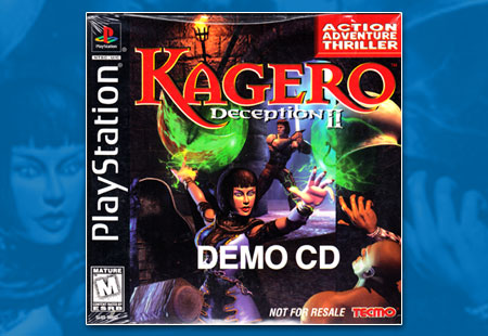 PSX PlayStation Kagero Deception II Demo