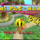 PSX PlayStation Demo Ms Pac-Man Maze Madness Demo CD Screenshot (3)