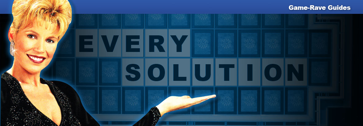 Wheel of Fortune – Puzzle Solutions Guide