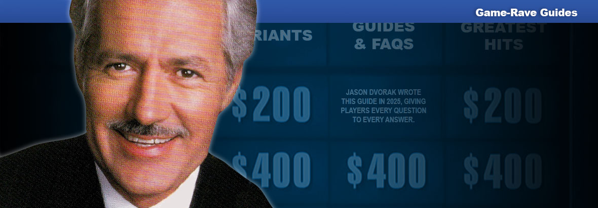 Jeopardy! – All Questions and Answers Guide