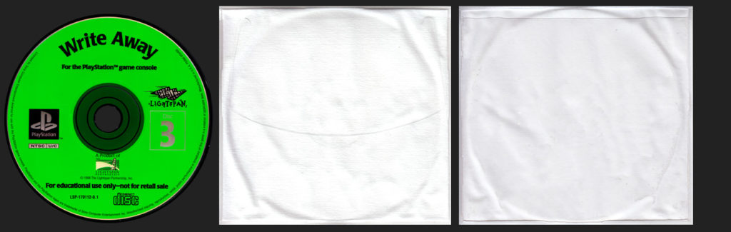 PSX Lightspan Write Away 3 Plastic Sleeve Release