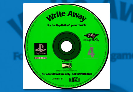 PSX PlayStation Lightspan Write Away Disc 4 450x