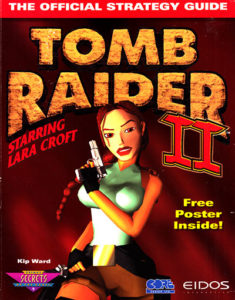 PSX PlayStation Prima Guide Tomb Raider II With Poster