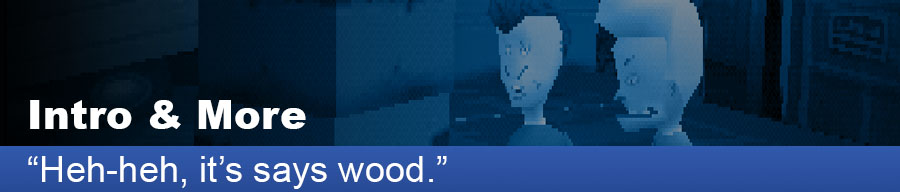 PSX PlayStation Beavis Butt-head Prototype Intro Banner